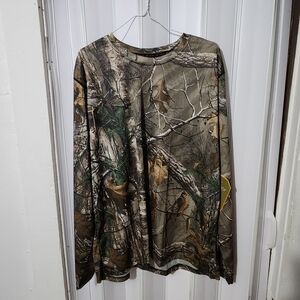 Terramar Camouflage Long Sleeve Men's Shirt 3XL